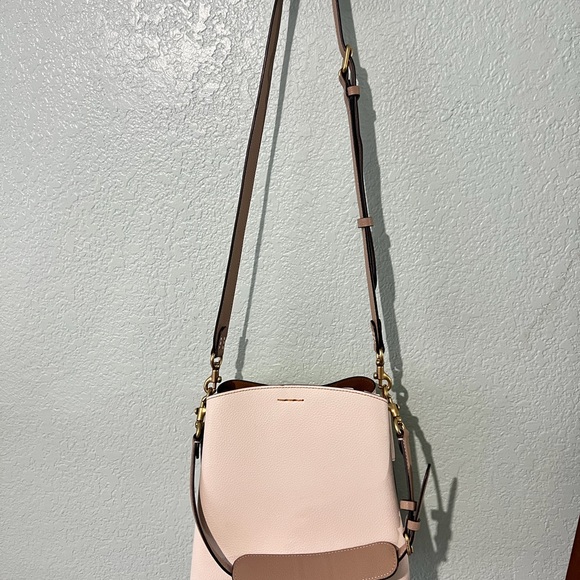 Coach Cream Pebbled Leather Willow - Picture 4 of 7